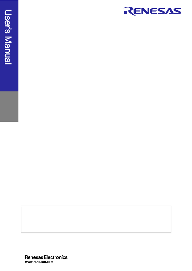 Renesas RL78/D1A Manuel utilisateur