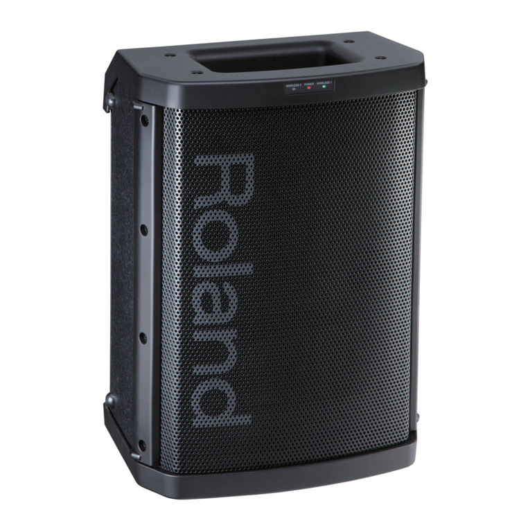 Roland BA-55 Manuel utilisateur