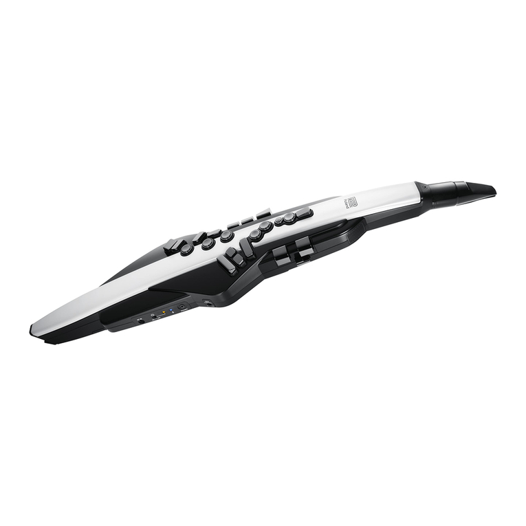 Roland AEROPHONE AE-20 Manuel utilisateur Roland AEROPHONE AE-20 Manuel utilisateur