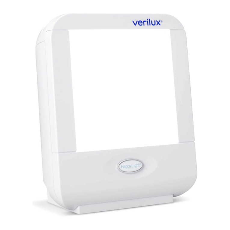 Verilux HappyLight Compact Manuel utilisateur Verilux HappyLight Compact Manuel utilisateur