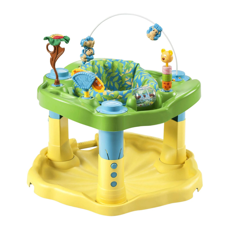 Evenflo ExerSaucer Zoo Friends Manuel utilisateur Evenflo ExerSaucer Zoo Friends Manuel utilisateur
