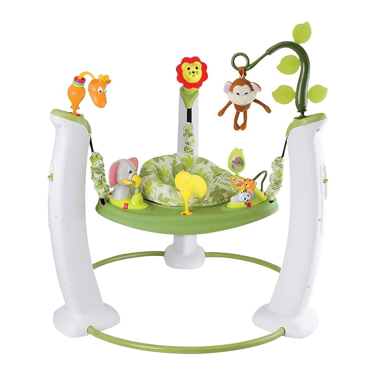 Evenflo ExerSaucer Safari Friends Manuel utilisateur