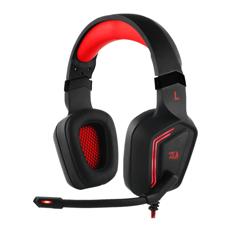 REDRAGON H310 Muses Manuel utilisateur