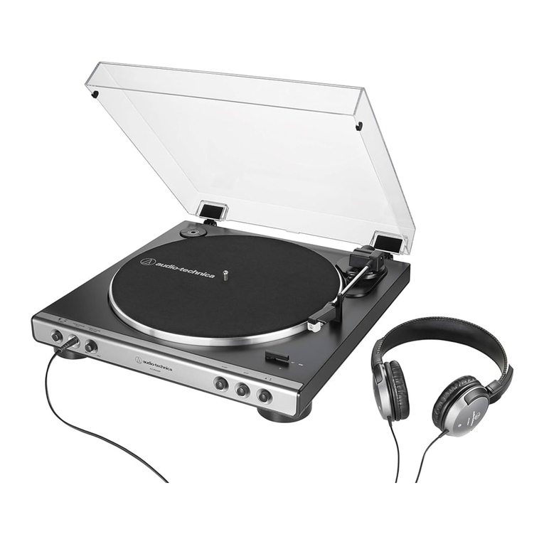 Audio-Techica AT-LP60XHP Manuel utilisateur