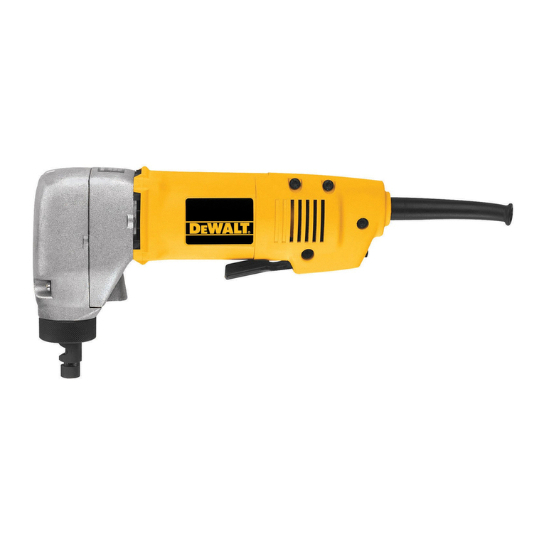DeWalt DW896 Manuel utilisateur