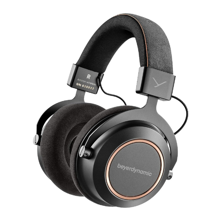 Beyerdynamic AMIRON WIRELESS Manuel utilisateur