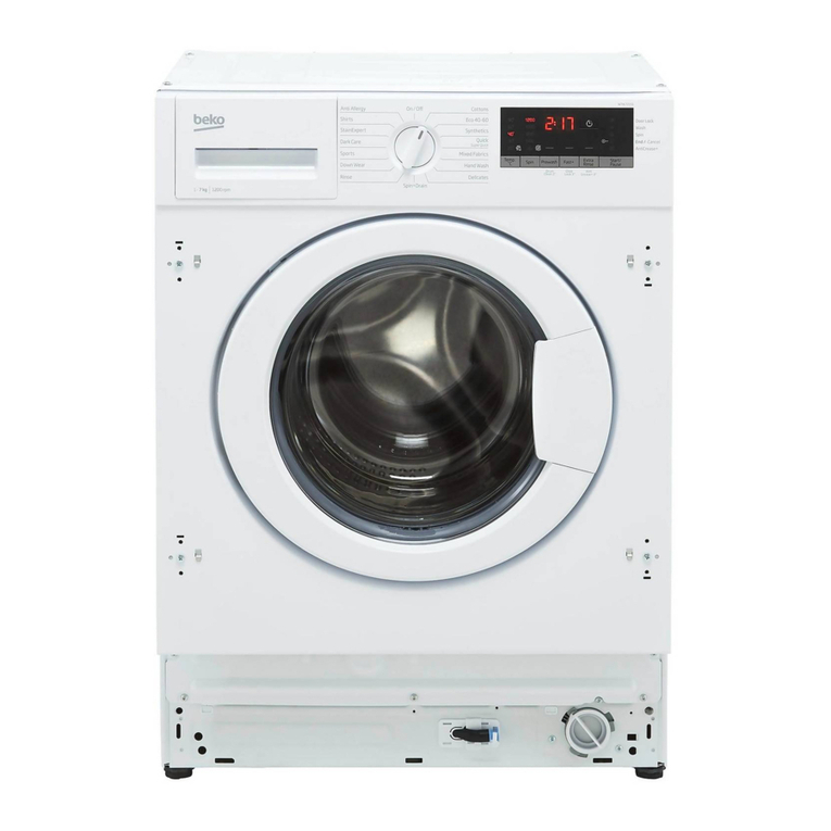Beko WTIK72151 Manuel utilisateur
