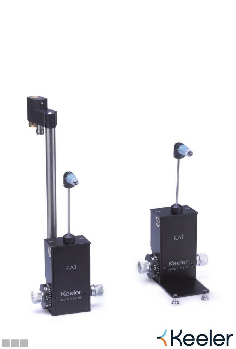 Keeler KAT R Manuel utilisateur