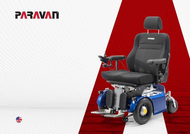 Paravan PR heavy duty Manuel utilisateur