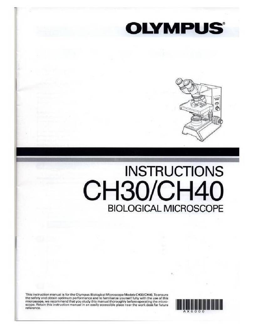 Olympus CH30 Manuel utilisateur