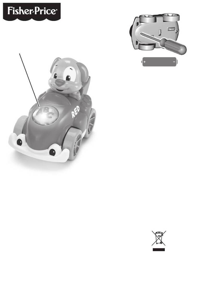 Fisher-Price CCR38 Manuel utilisateur