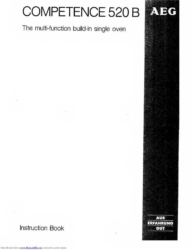 AEG COMPETENCE 520B Manuel utilisateur