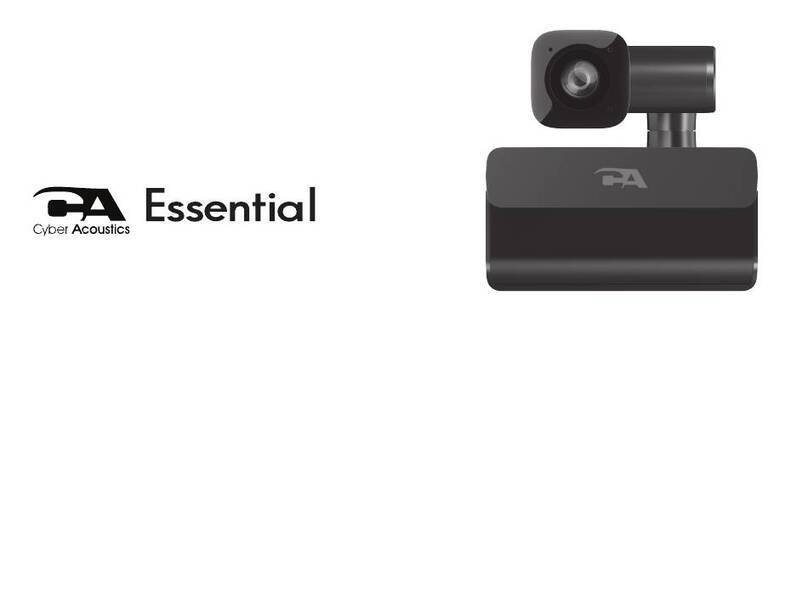 Cyber Acoustics Essential Webcam Flex Manuel utilisateur