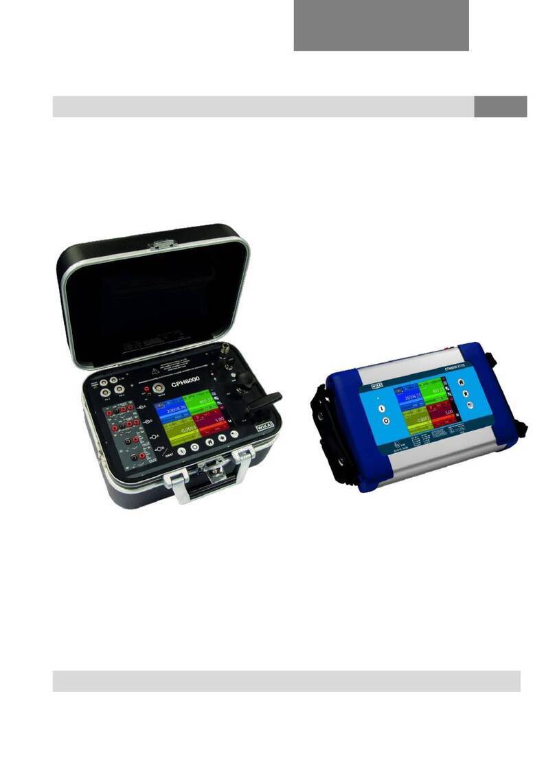WIKA CPH8000-ET Manuel utilisateur WIKA CPH8000-ET Manuel utilisateur