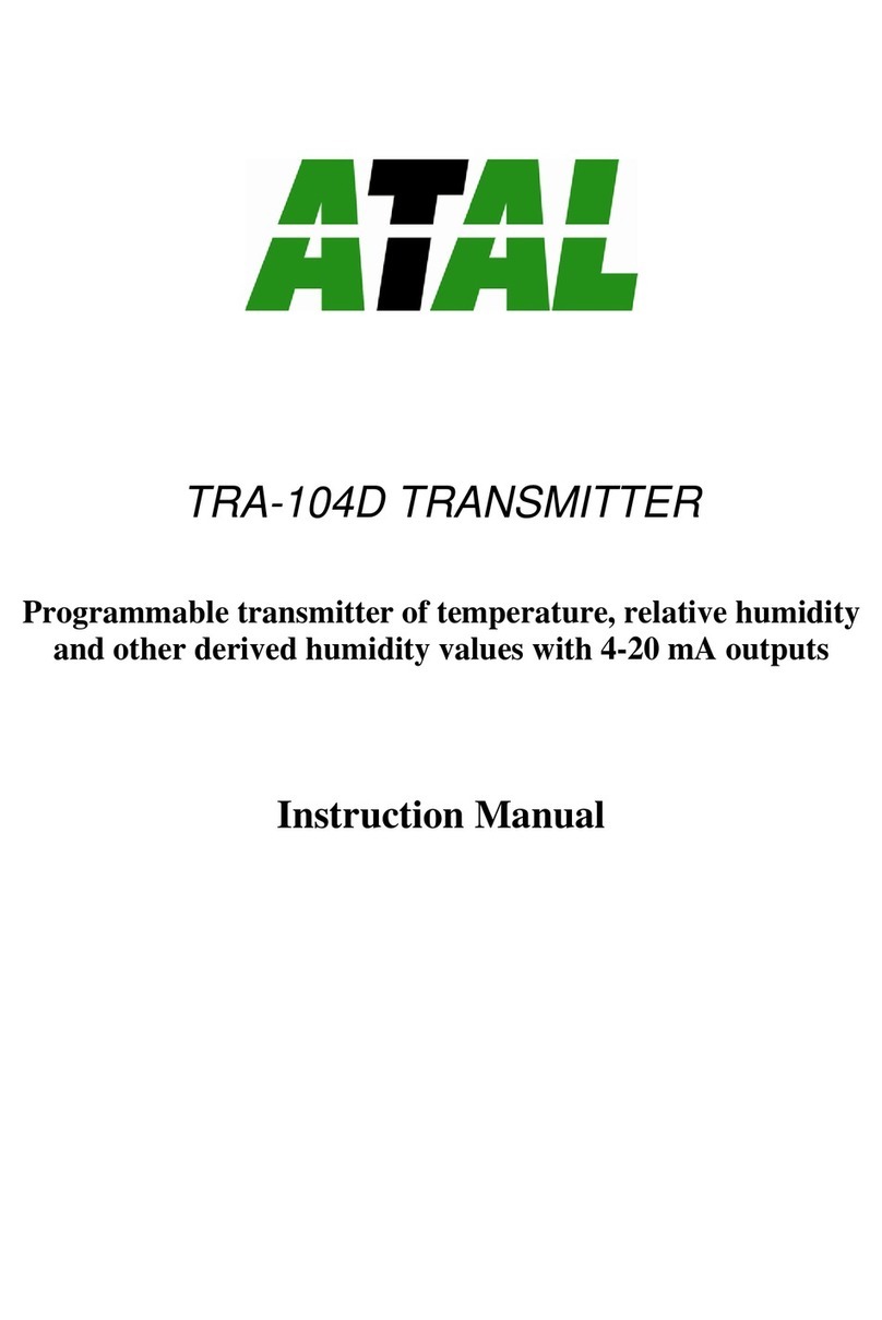Atal TRA-104D Manuel utilisateur