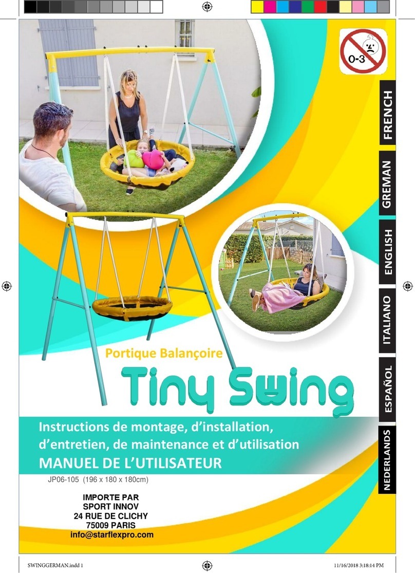 Topflex Tiny Swing JP06-105 Manuel utilisateur