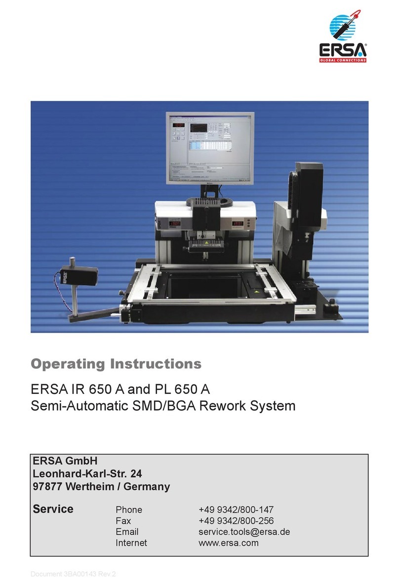 ersa IR 650 A Manuel utilisateur ersa IR 650 A Manuel utilisateur