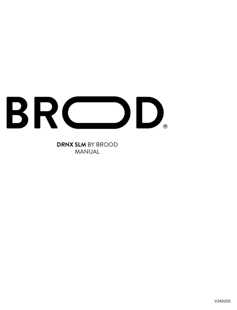 BROOD DRNX SLM Manuel utilisateur
