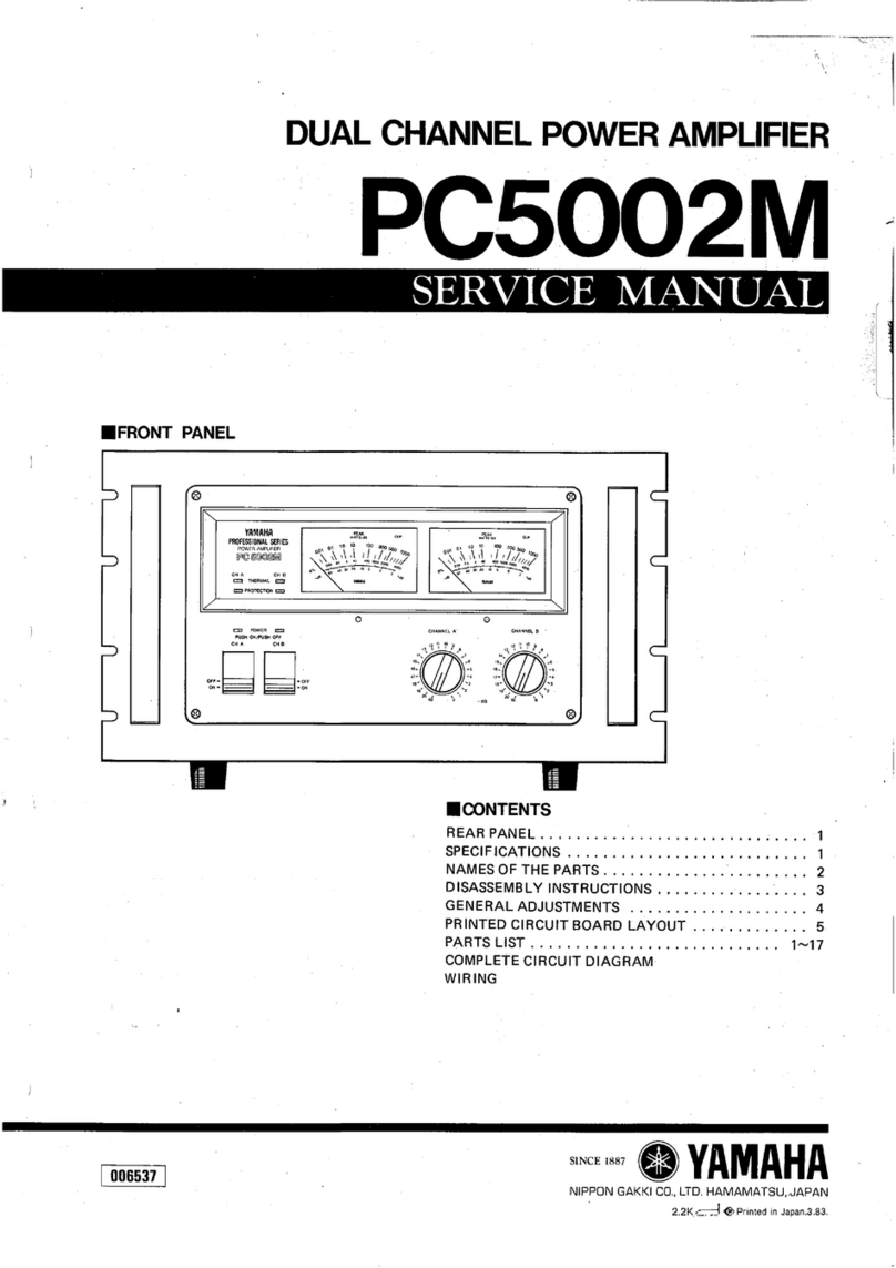 Yamaha PC5002M Manuel utilisateur