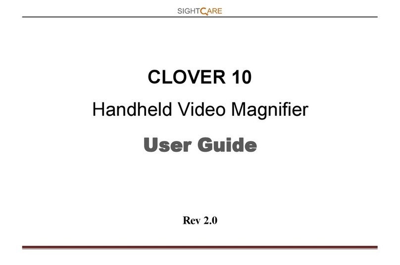 SightCare CLOVER 10 Manuel utilisateur