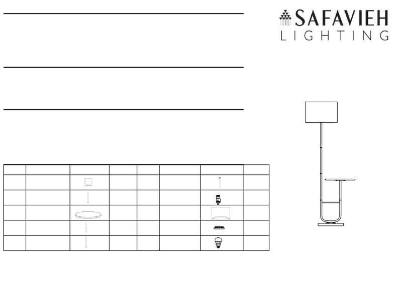Safavieh ADMIR FLL4114A Manuel utilisateur