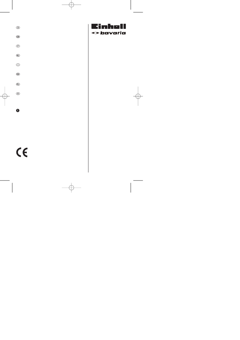 EINHELL Bavaria BBS 240 Manuel utilisateur