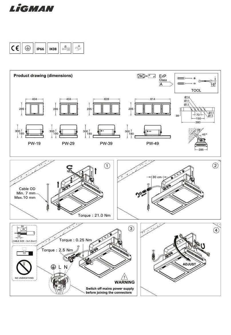 LIGMAN POWERVISION 2 Manuel utilisateur