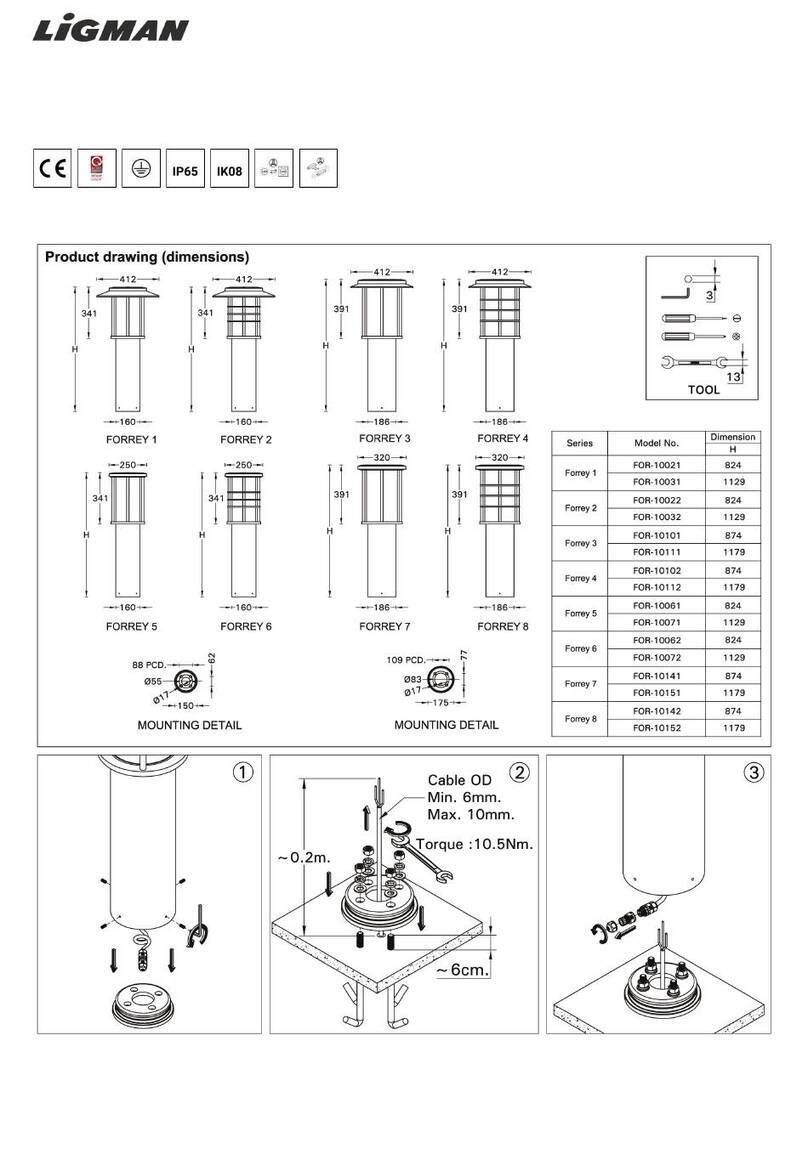LIGMAN FOR-10111 Manuel utilisateur