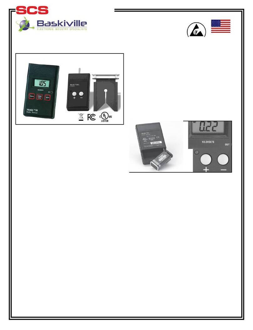 Desco SCS 718 Manuel utilisateur Desco SCS 718 Manuel utilisateur