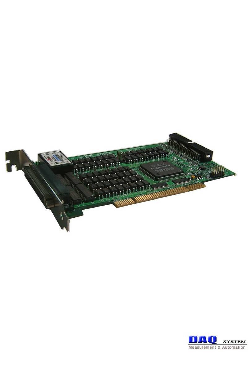 DAQ system PCI-DIO64 Series Manuel utilisateur