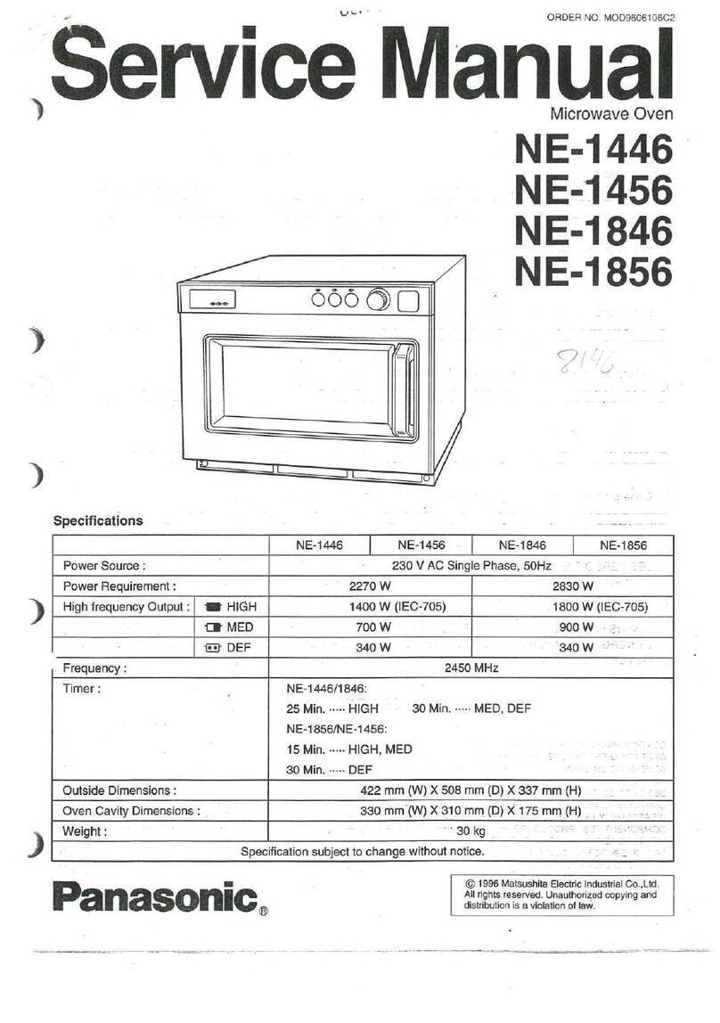 Panasonic NE-1446 Manuel utilisateur