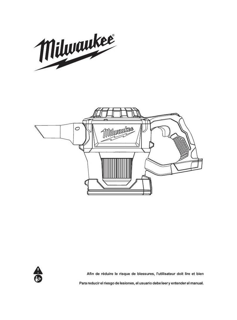 Milwaukee M18 0882-20 Manuel utilisateur