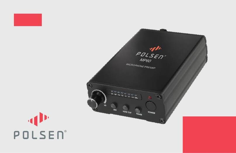 Polsen MP60 Manuel utilisateur
