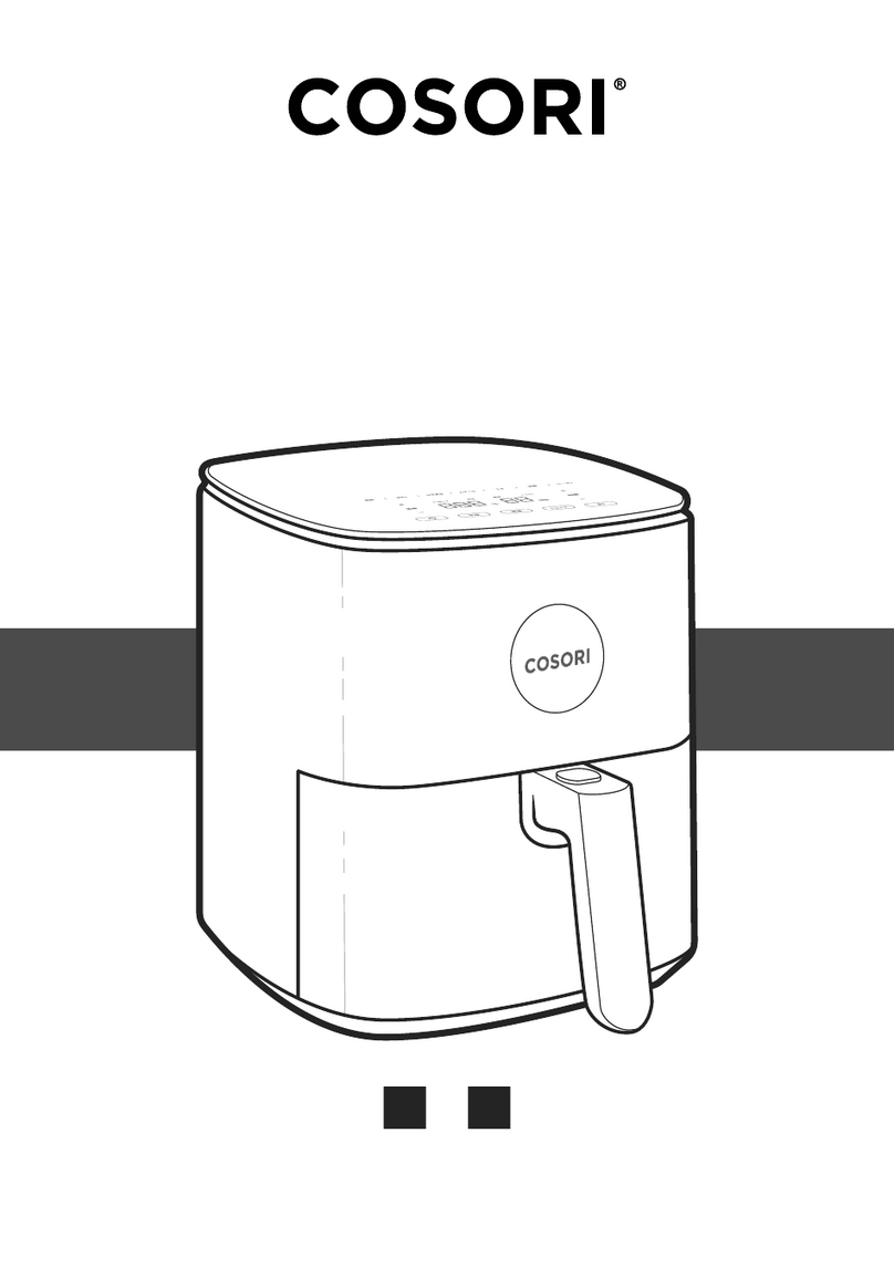 Cosori Pro LE CAF-L501-KJP Manuel utilisateur