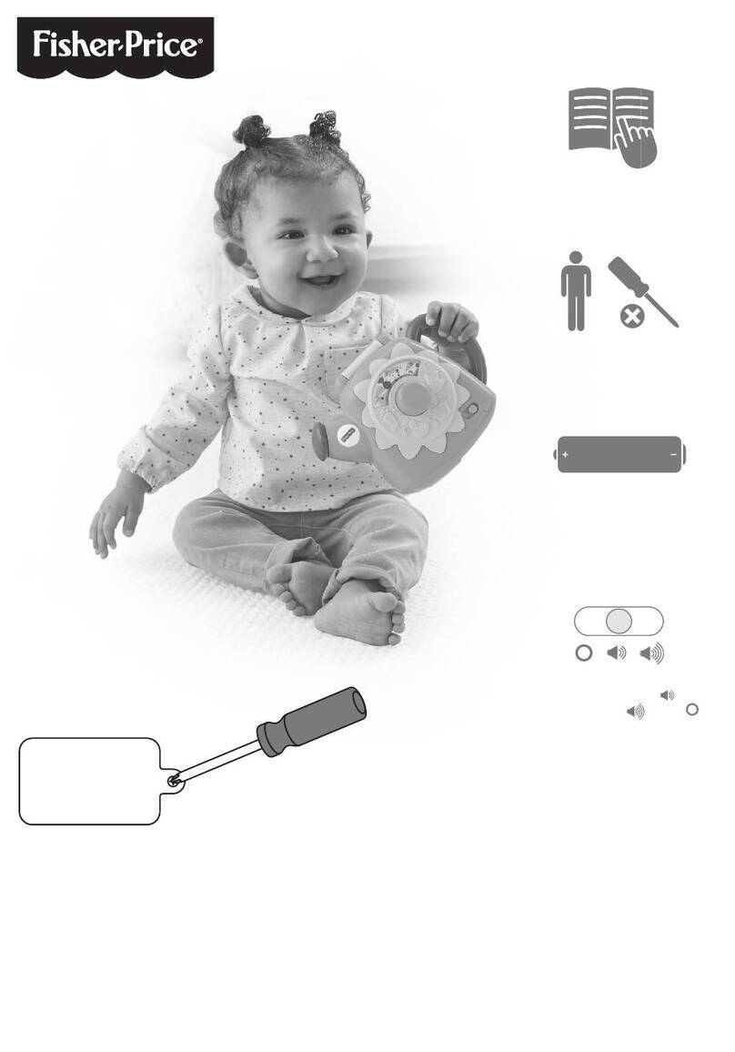 Fisher-Price FNT07 Manuel utilisateur
