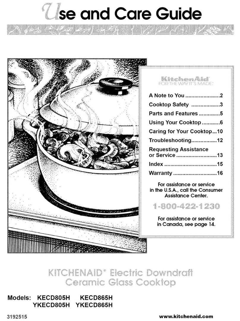 KitchenAid KECD805H Manuel utilisateur