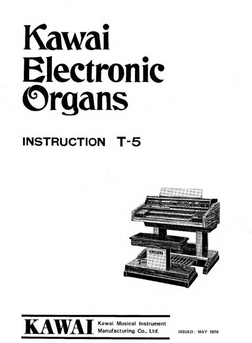 Kawai T-5 Manuel utilisateur