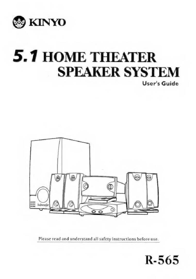 Kinyo R-565 Manuel utilisateur Kinyo R-565 Manuel utilisateur