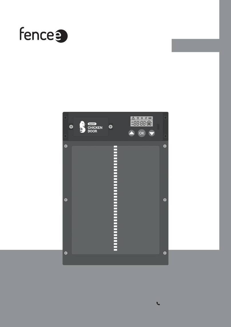 Fencee 8225 Manuel utilisateur Fencee 8225 Manuel utilisateur