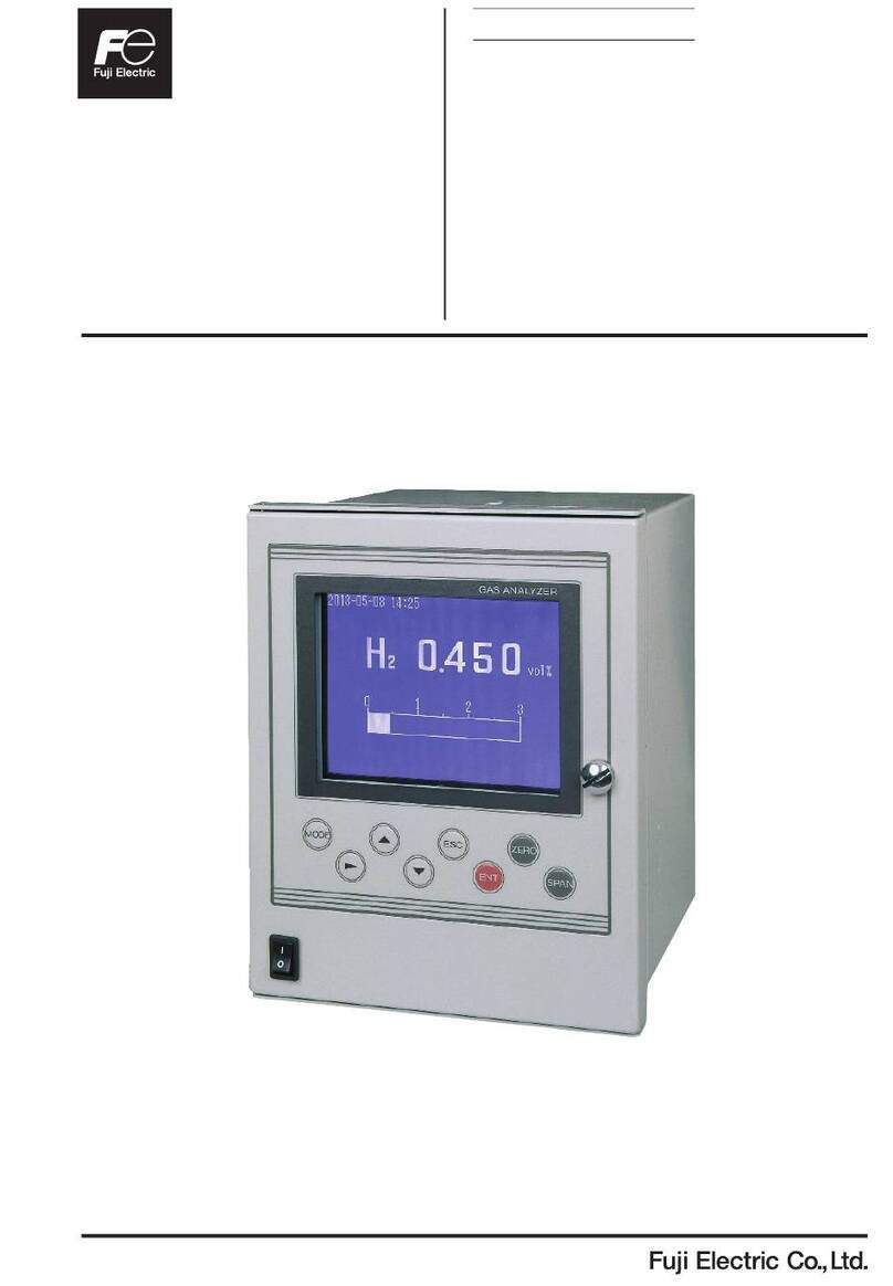 Fuji Electric ZAF-6 Manuel utilisateur