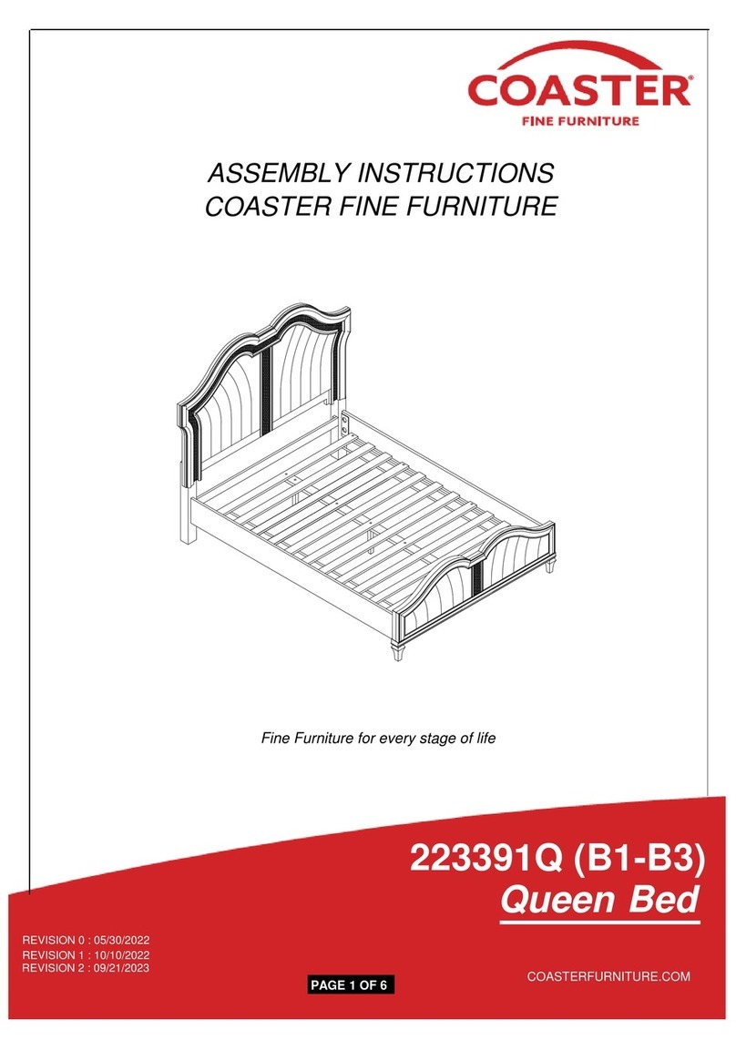 Coaster 223391Q B1 Manuel utilisateur