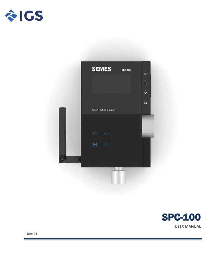 IGS SPC-100 Manuel utilisateur IGS SPC-100 Manuel utilisateur