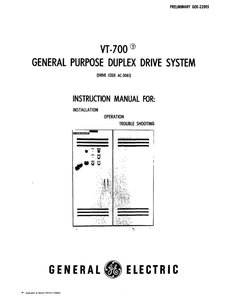 GE VT-700 Manuel utilisateur
