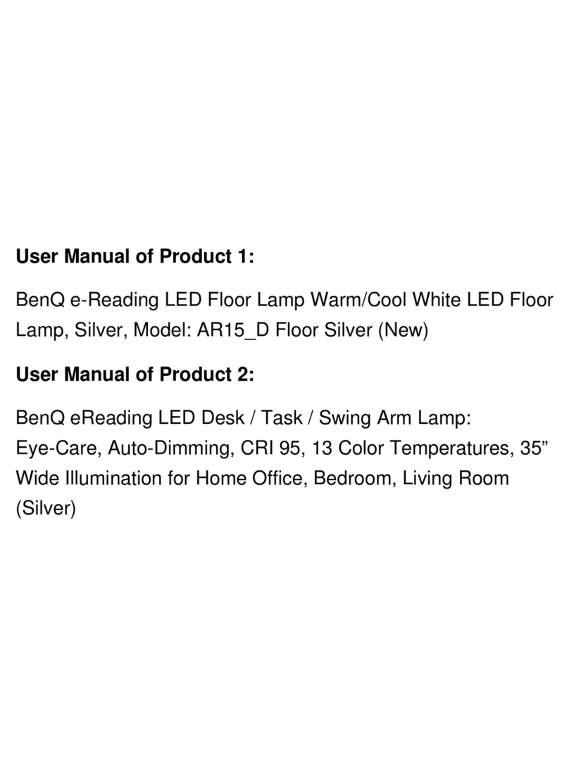 BenQ CRI 95 Manuel utilisateur