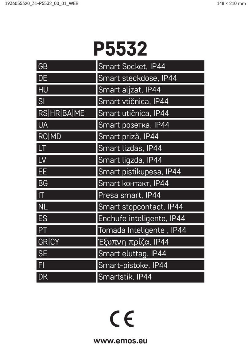 Emos P5532 Manuel utilisateur