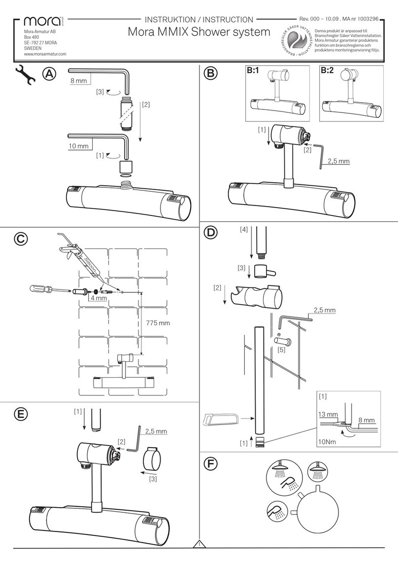 Mora MMIX Manuel utilisateur