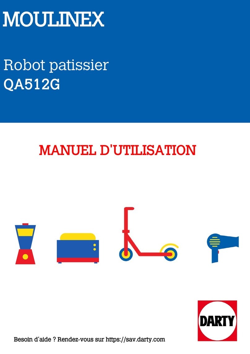 Moulinex QA512G Manuel utilisateur
