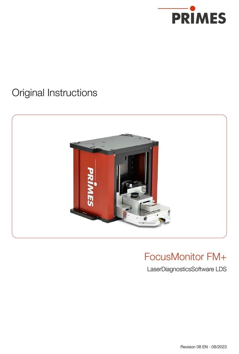 Primes FocusMonitor FM+ Manuel utilisateur Primes FocusMonitor FM+ Manuel utilisateur