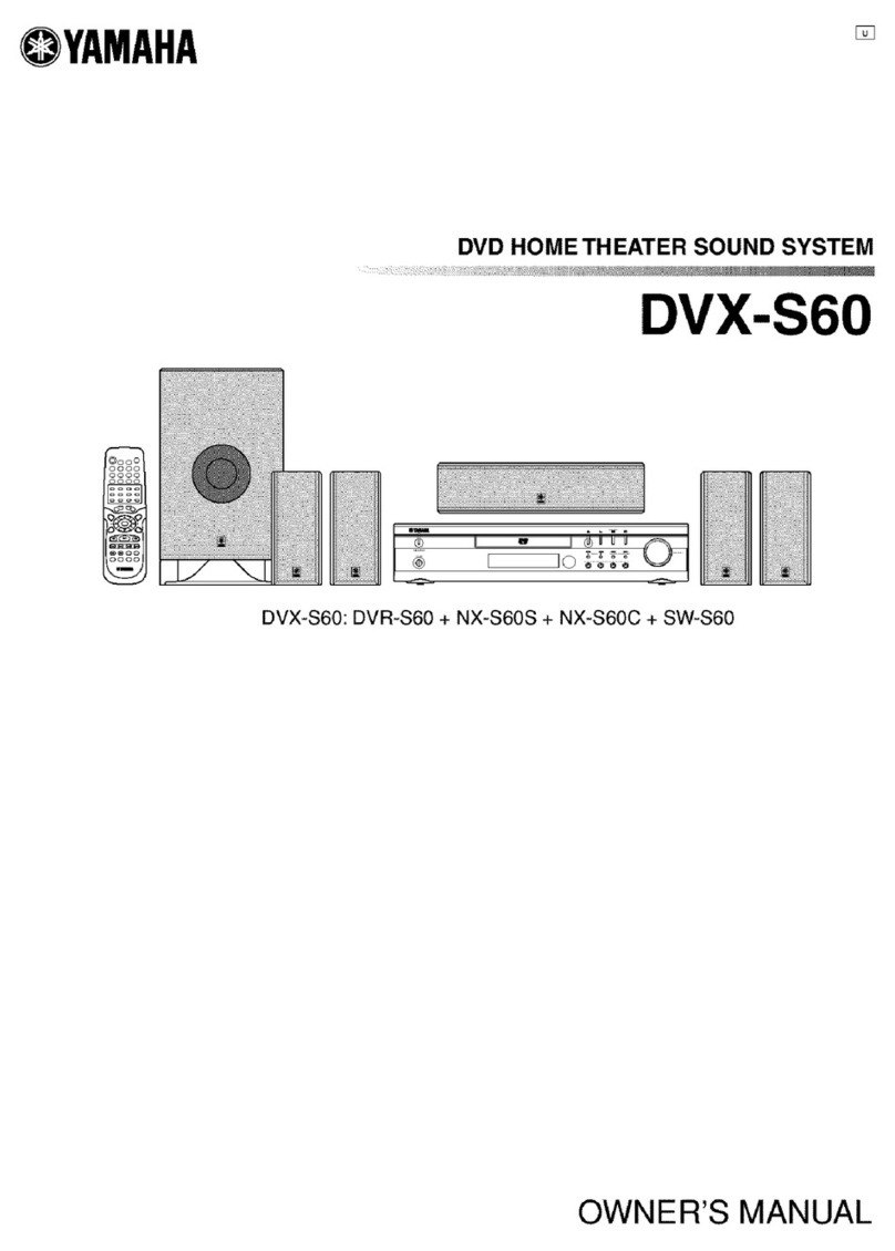 Yamaha DVX-S60 Manuel utilisateur