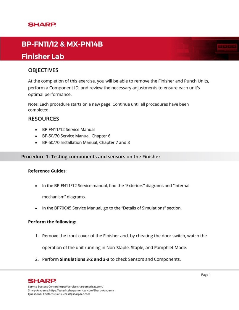 Sharp BP-FN11 Manuel utilisateur